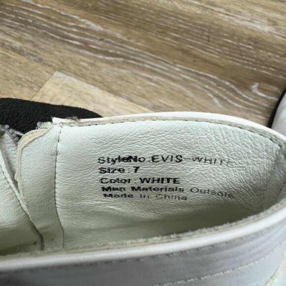 Krazy Shoe Artists Evis White Diamonds Ankle Boot Men's Size 7 - Picture 5 of 6